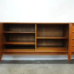 Pamono Danish Teak Sideboard with Bar Section attributed to Bernhard Pedersen & Søn, 1960s><noscript><img width=