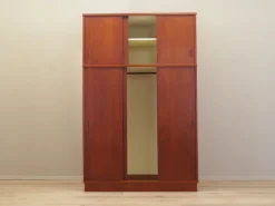 Outlet Pamono Danish Teak Wardrobe, 1970s