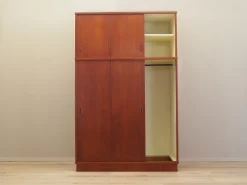 Outlet Pamono Danish Teak Wardrobe, 1970s