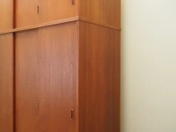 Outlet Pamono Danish Teak Wardrobe, 1970s