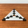 Pamono Danish Triangular Trivet Coasters by Jorgen Meldgaard for Menu, 1980s, Set of 3> Dinnerware Accessories