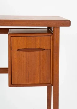 Pamono Danish Vanity Table or Desk in Teak by Kurt Østervig, Denmark><noscript><img width=