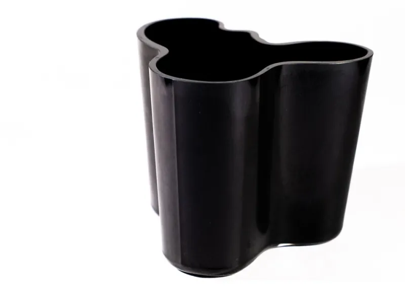 Pamono Dark Blue Savoy Vase by Alvar Aalto, 1980s> Vases