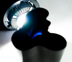 Pamono Dark Blue Savoy Vase by Alvar Aalto, 1980s><noscript><img width=