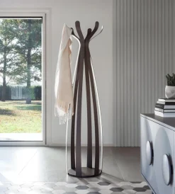 Pamono Dark Burnished Ficus Coat Rack by Morica Design> Racks, Hooks & Valets|Racks, Hooks & Valets