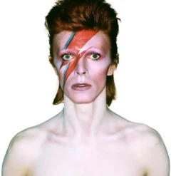 Pamono David Bowie Aladdin Sane, Eyes Open, Limited Edition Signed by David Bowie, 1973><noscript><img width=
