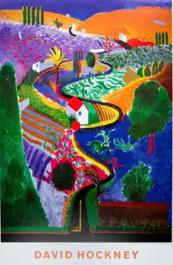 Pamono David Hockney Nichols Canyon Poster> Posters