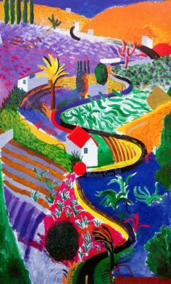 Pamono David Hockney Nichols Canyon Poster><noscript><img width=