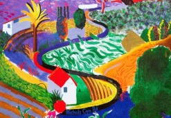 Pamono David Hockney Nichols Canyon Poster><noscript><img width=