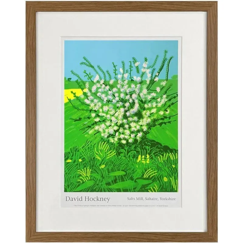Pamono David Hockney, 30th April 2011 (The Arrival of Spring), Print, Framed> Impressionist
