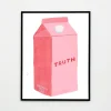 Clearance Pamono David Shrigley, Truth, 2020, Lithograph Poster, Framed