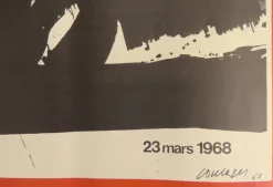 Pamono Day of Intellectuals for Vietnam Poster after Soulages, Picasso, Vasarely & Masson, 1968><noscript><img width=