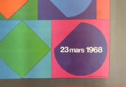 Pamono Day of Intellectuals for Vietnam Poster after Soulages, Picasso, Vasarely & Masson, 1968><noscript><img width=