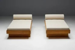 Discount Pamono Daybed by Charlotte Perriand for Méribel Les Allues, 1960s