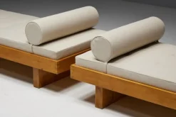 Discount Pamono Daybed by Charlotte Perriand for Méribel Les Allues, 1960s