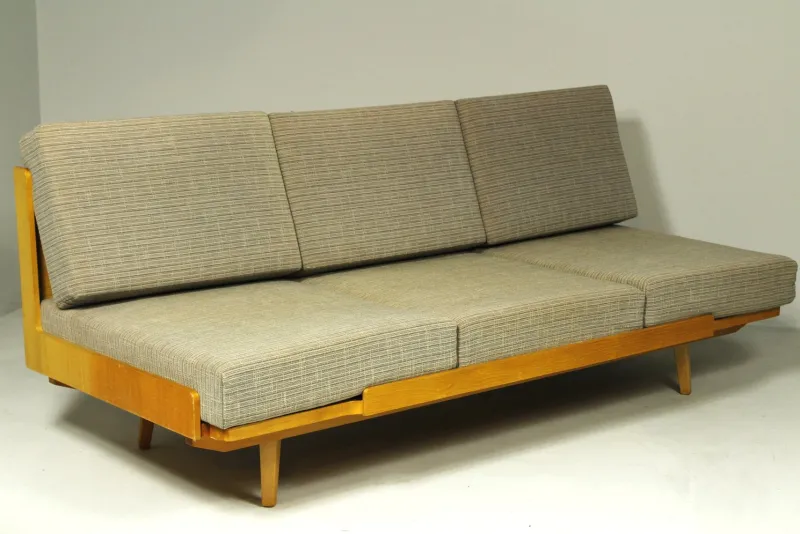 Pamono Daybed by N. P. Soběslav for Jitona, Former Czechoslovakia, 1970s> Daybeds & Chaises Lounges