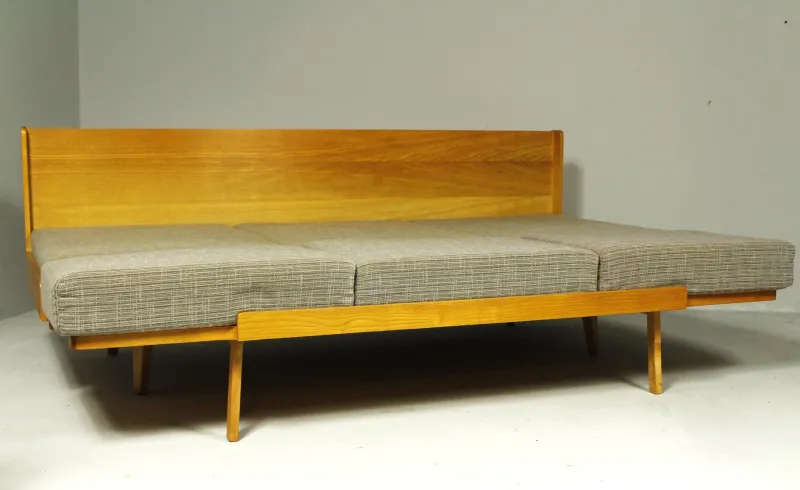 Pamono Daybed by N. P. Soběslav for Jitona, Former Czechoslovakia, 1970s> Daybeds & Chaises Lounges