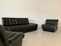 Pamono DD 85 Living Room Set from De Sede, Set of 3><noscript><img width=