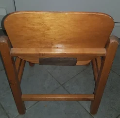 Pamono DDR Heidi High Children's Chair by Hans Brockhage, 1960s><noscript><img width=