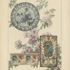 Pamono Decorative Flora, 1896, Paper> Art Nouveau