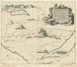Online Pamono Decorative Map of the Holy Land by Pieter Mortier, 1700