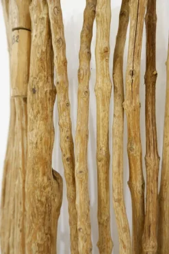 Pamono Decorative 3-Panel Room Divider in Wood Branches><noscript><img width=