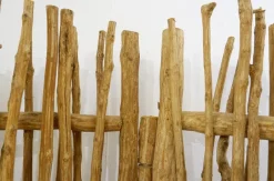 Pamono Decorative 3-Panel Room Divider in Wood Branches><noscript><img width=