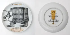 Discount Pamono Decorative Porcelain Plates by P. Fornasetti for Martini & Rossi, 1960s, Set of 12