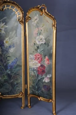 Clearance Pamono Decorative Rococo Room Divider from Belle Époque, 1880