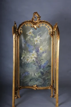 Clearance Pamono Decorative Rococo Room Divider from Belle Époque, 1880