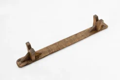 New Pamono Decorative Wooden Low Bench, France, 1850s