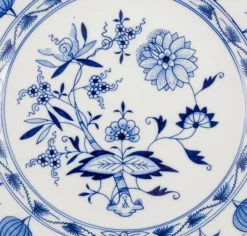 Pamono Deep Dinner Plates from Meissen, 1890s, Set of 3><noscript><img width=
