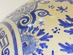 Pamono Delft Jug in White and Blue Faïence by Adrian Pynacker, 1700s><noscript><img width=