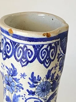 Pamono Delft Jug in White and Blue Faïence by Adrian Pynacker, 1700s><noscript><img width=