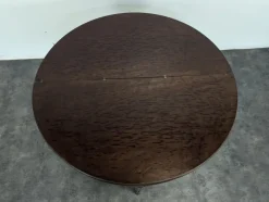 Sale Pamono Demi-Lune Game Table in Speckled Mahogany