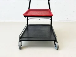 Online Pamono Demon Serving Trolley attributed to Mathieu Matégot, France, 1952s