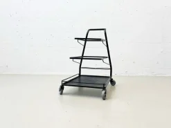 Online Pamono Demon Serving Trolley attributed to Mathieu Matégot, France, 1952s