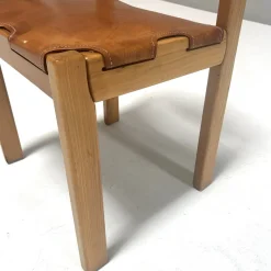 Pamono Desk and Chair by Pierre Chapo for Regain, 1960s, Set of 2><noscript><img width=