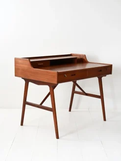 Pamono Desk by Arne Wahl Iversen for Vinde Møbelfabrik, 1960s><noscript><img width=