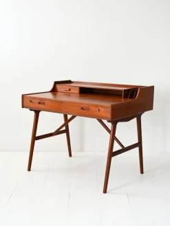 Pamono Desk by Arne Wahl Iversen for Vinde Møbelfabrik, 1960s><noscript><img width=