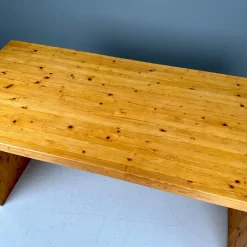Hot Pamono Desk in Fir, 1970s
