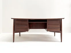 Clearance Pamono Desk in Rosewood by Arne Vodder for H. P. Hansen, Denmark, 1960s