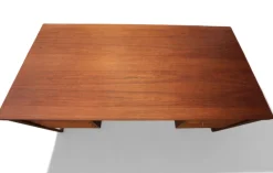 Pamono Desk Model 70 in Teak by Kai Kristiansen for Feldballe Møbelfabrik, 1960s><noscript><img width=