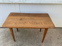 Sale Pamono Desk Table with 1 Drawer Oak Top 105x56cm, 1930s