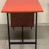 Pamono Desk with Colored Formica Top, 1960s