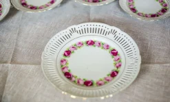 Pamono Dessert Plates from Schwarzenhammer Bavaria, 1984, Set of 14><noscript><img width=