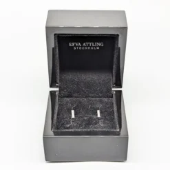 Discount Pamono Diamond Earrings in White Gold, Set of 2