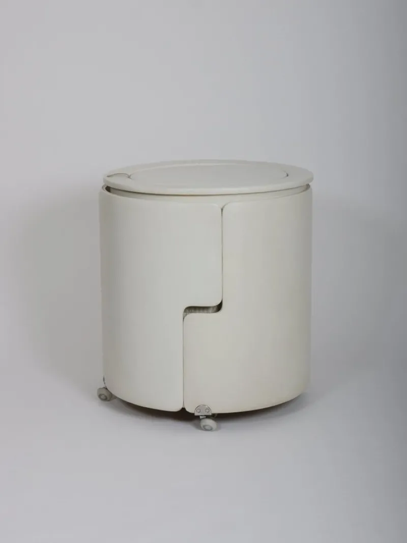 Best Pamono Dilly Dally Vanity attributed to Massoni for Poltrona Frau, Italy, 1968