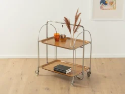 Pamono Dinett Serving Trolley from Bremshey, 1970s><noscript><img width=