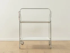 Pamono Dinett Serving Trolley from Bremshey, 1970s> Serving Bar Carts & Trolleys